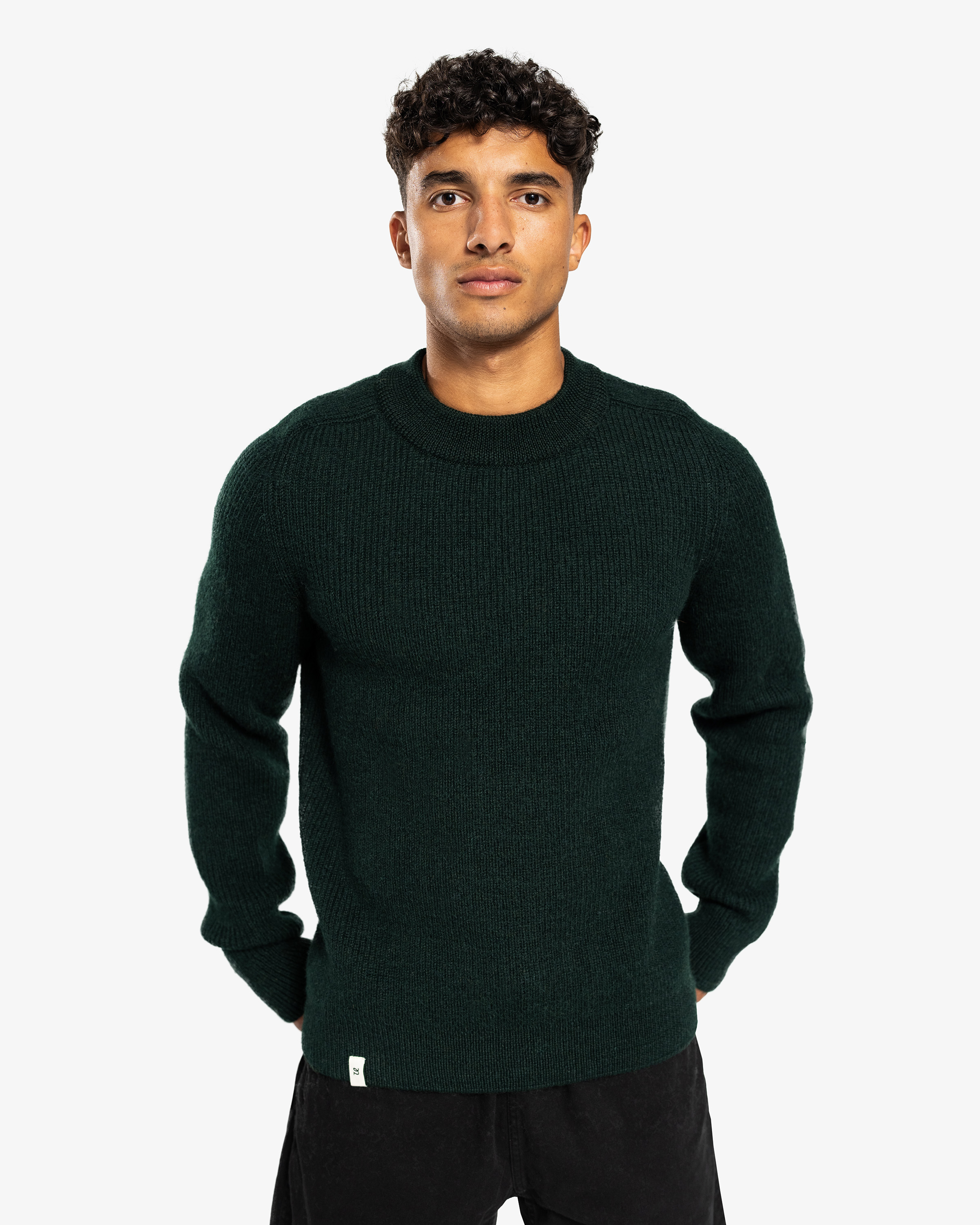 8YARDS Men’s MockNeck 3G Eco Tyler Zip Mock Neck Sweater | GUESS Canada