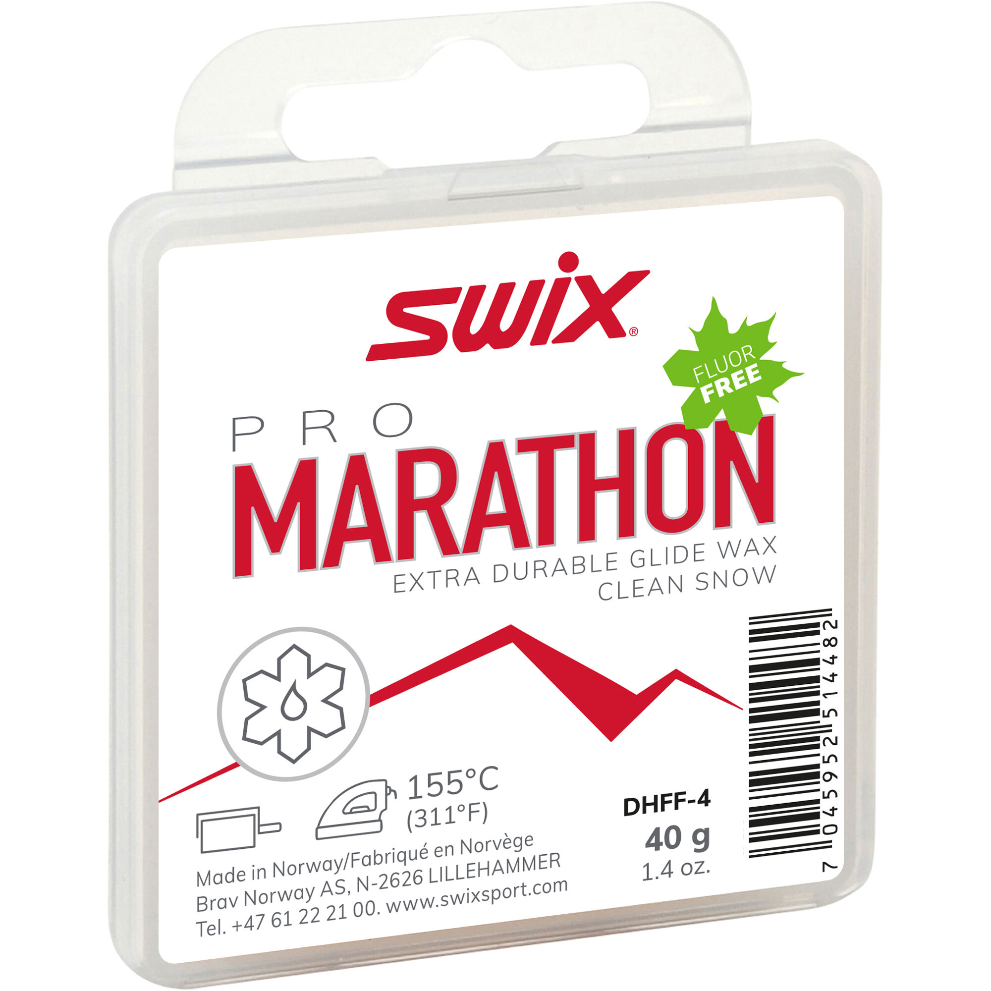 Marathon White 40g | Swix