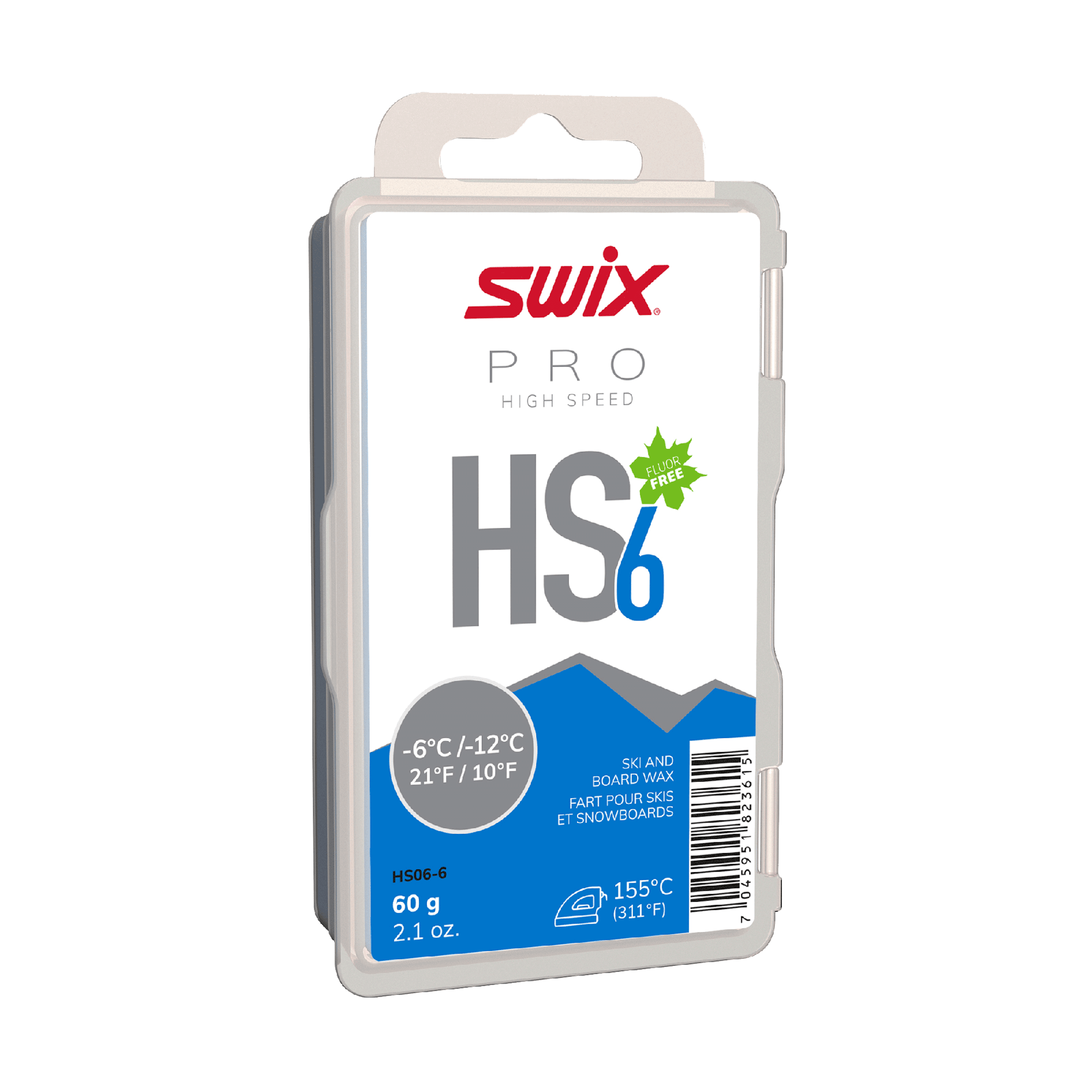HS6 Blue -6°C/-12°C, 60g | Swix