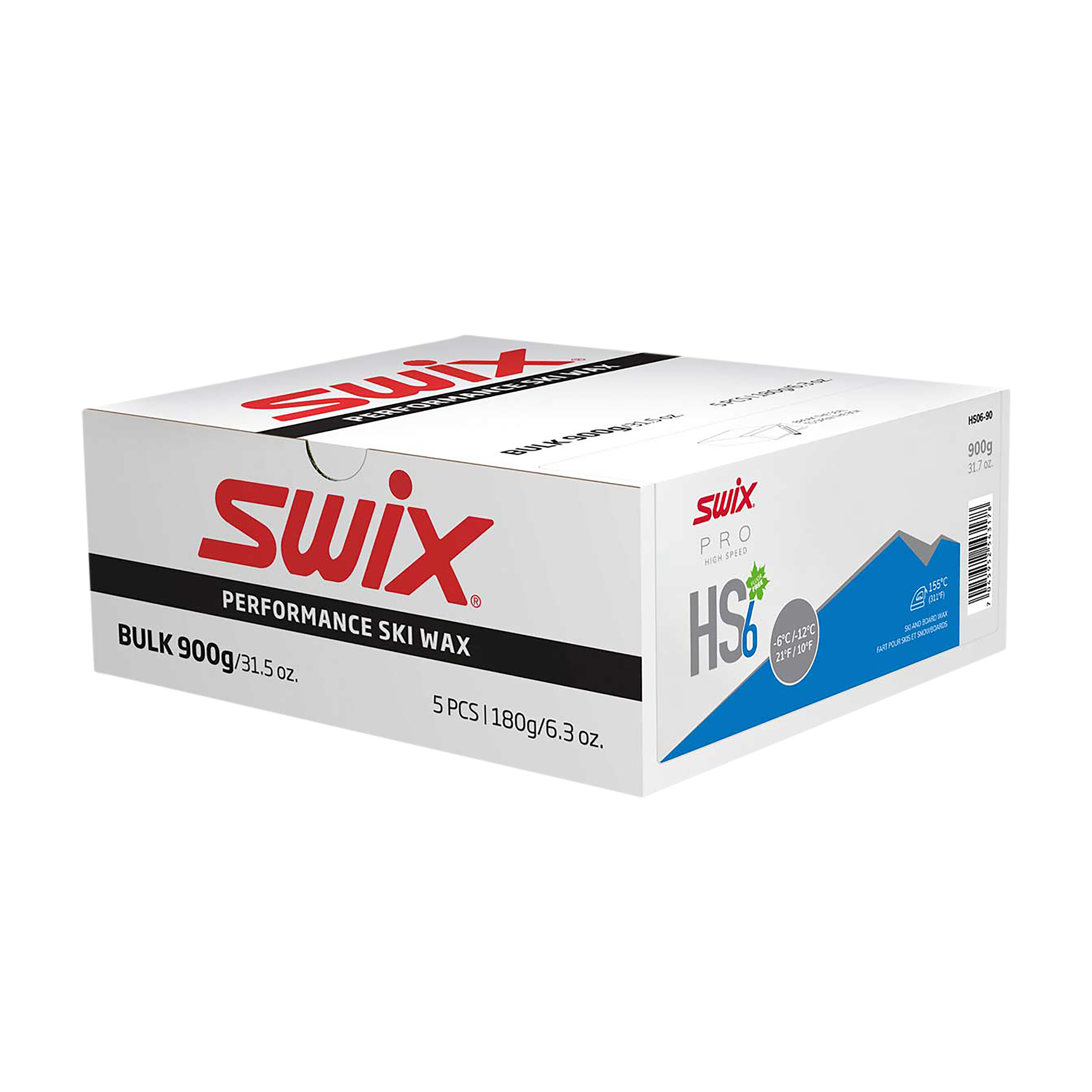 HS6 Blue -6°C/-12°C, 900g | Swix