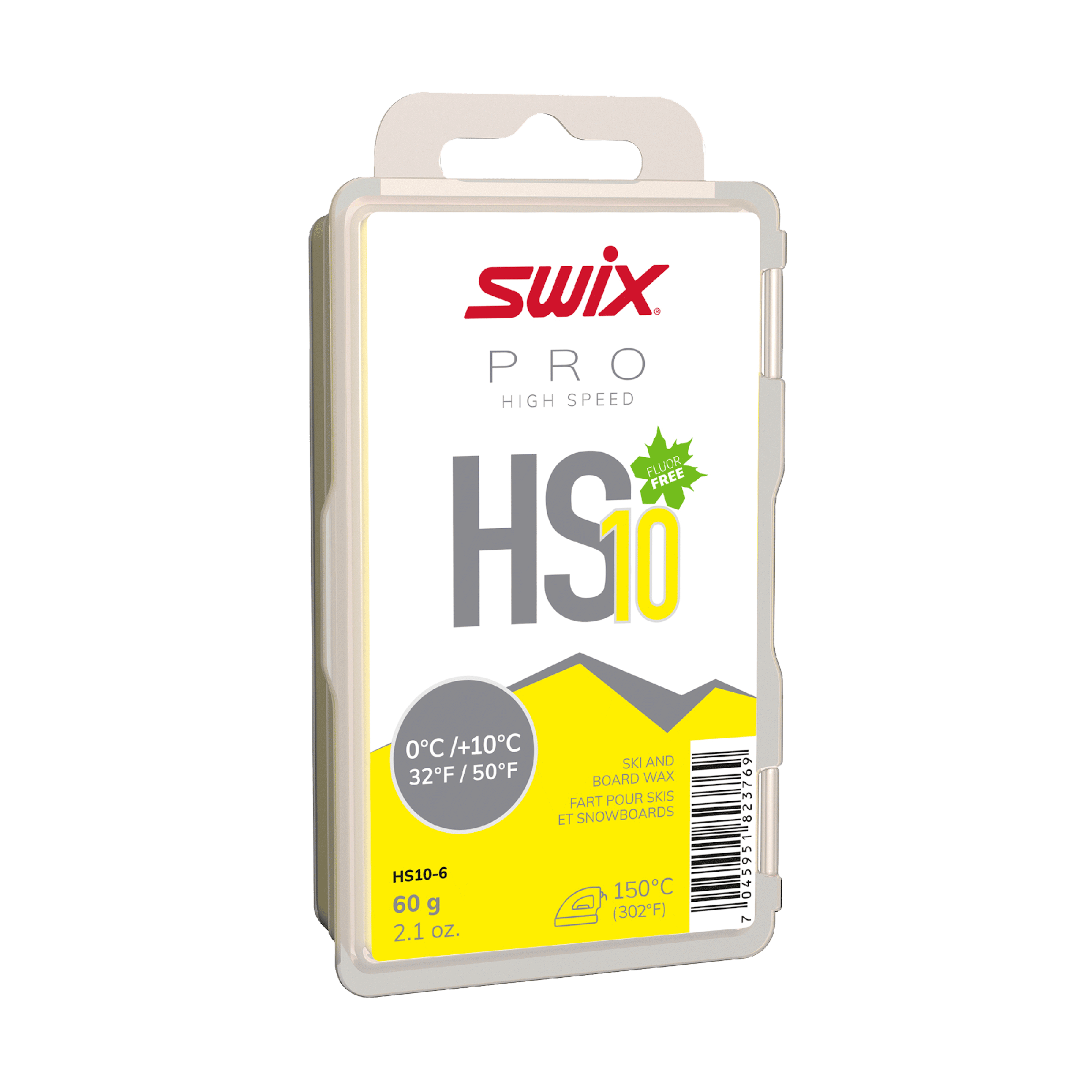 HS10 Yellow 0°C/+10°C, 60g | Swix