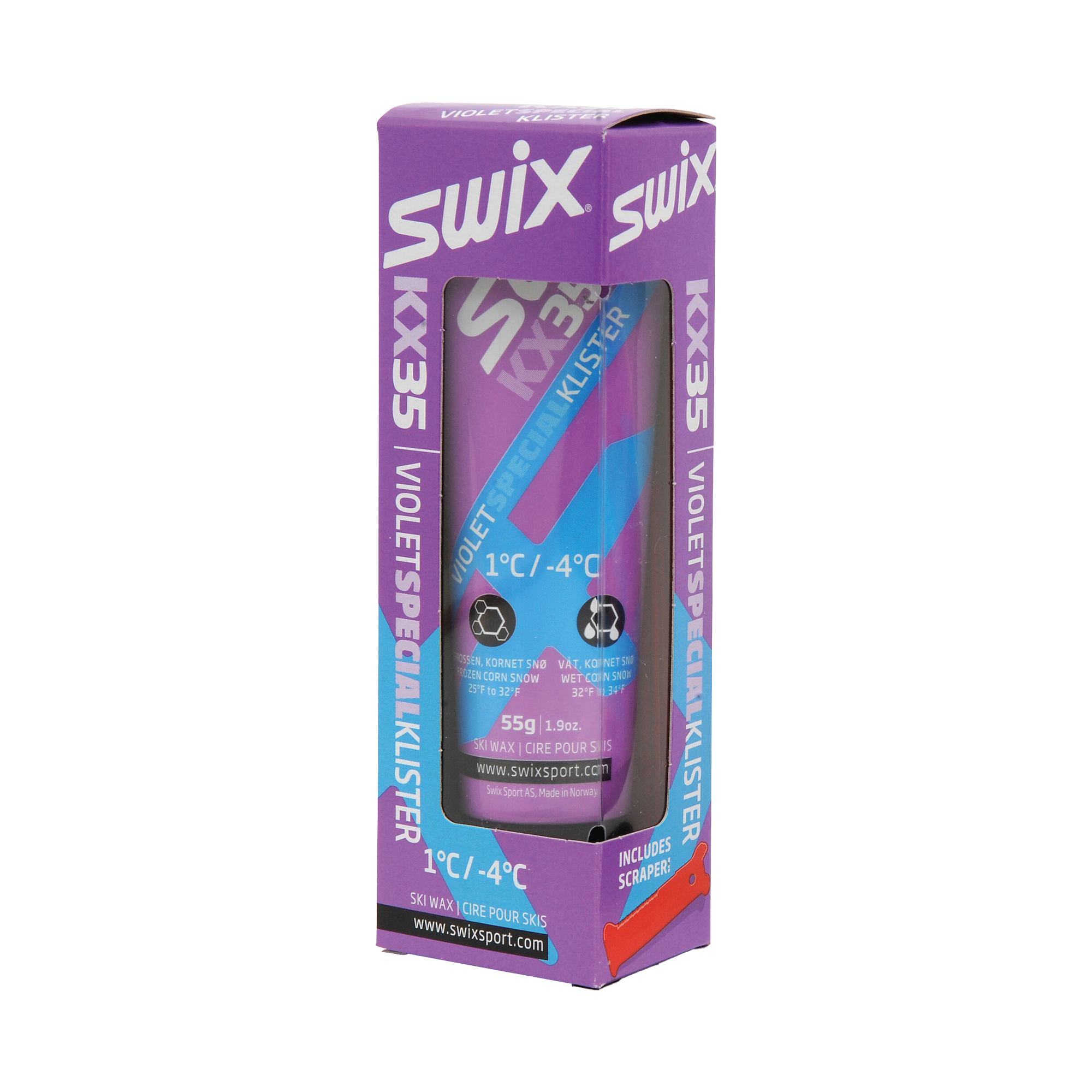KX35 Violet Spec.Klister, +1C/-4C | Swix