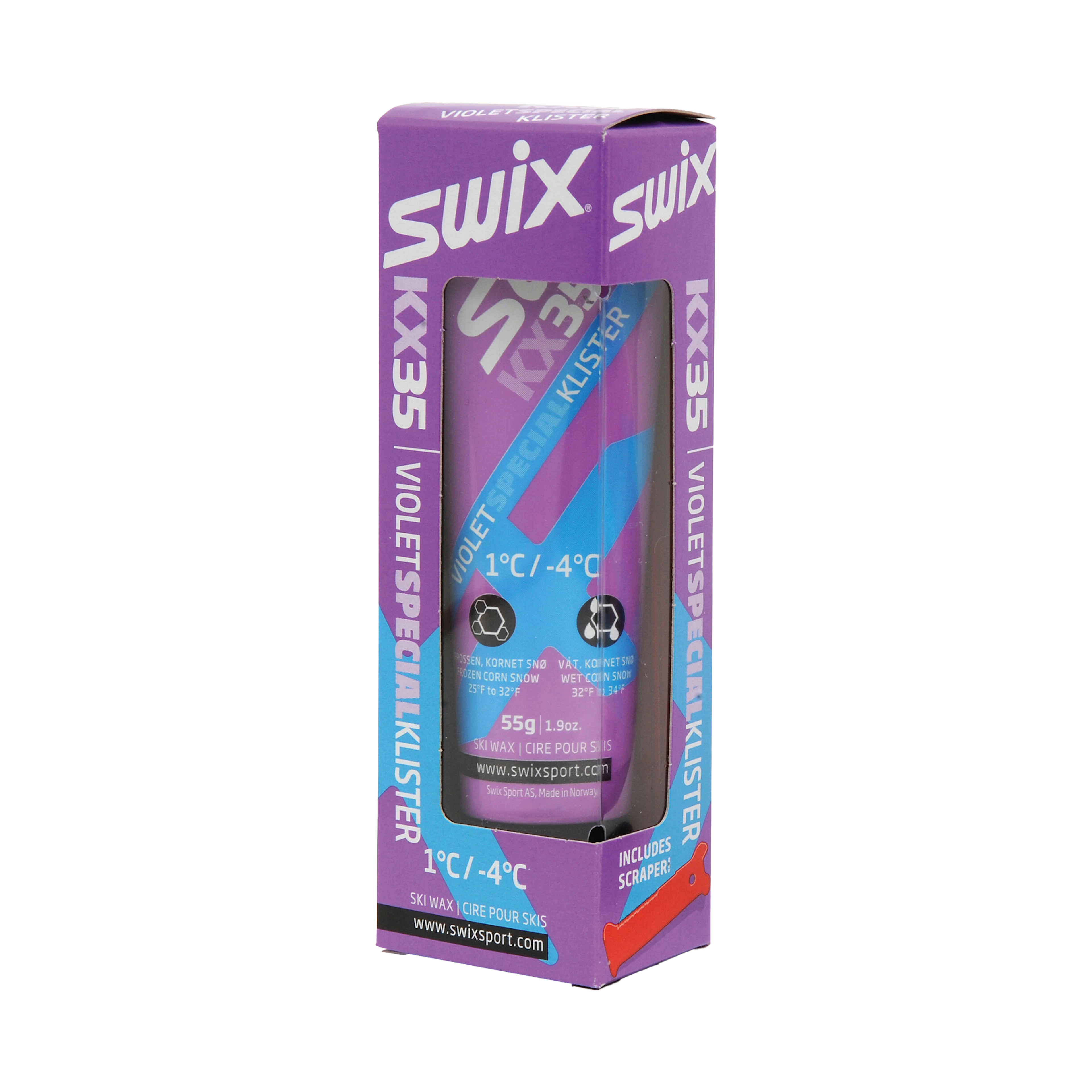 KX35 Violet Spec.Klister, +1C/-4C | Swix