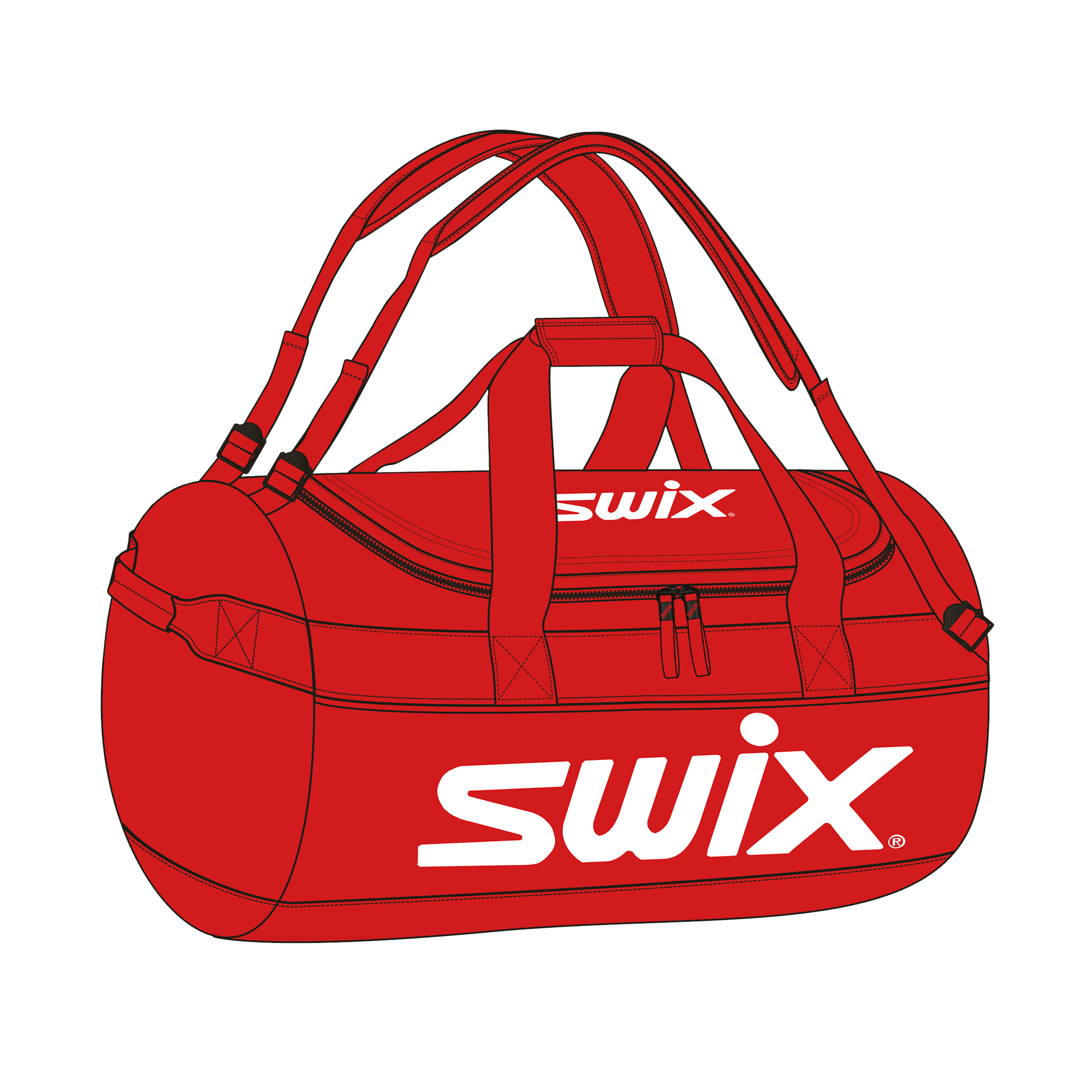 バッグ swiswi Padded Nordic pole bag 2 pr | Swix