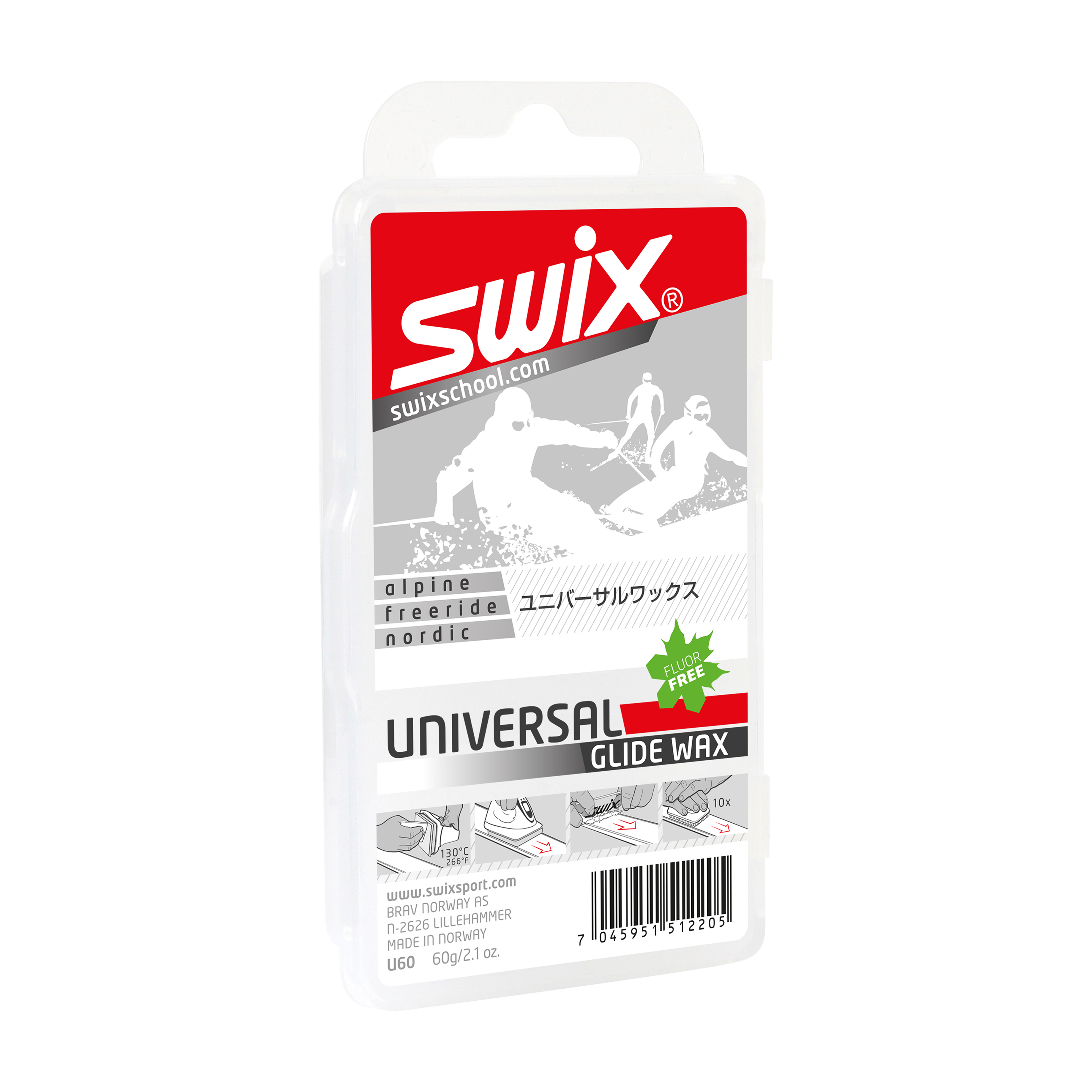 U900 Universal wax 900g (5x180g) | Swix